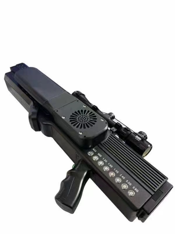  天涯镇手持便携式枪型低空防御反制八通道